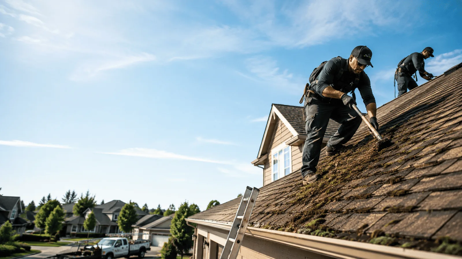 Roof Moss Removal in Silver Spring, MD near me